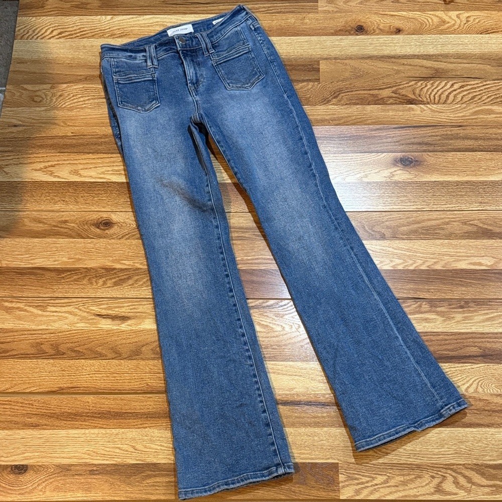 Dear John Flare Jeans in Classic Blue